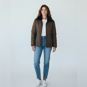 Obermeyer Women's Brown Puffer Jacket